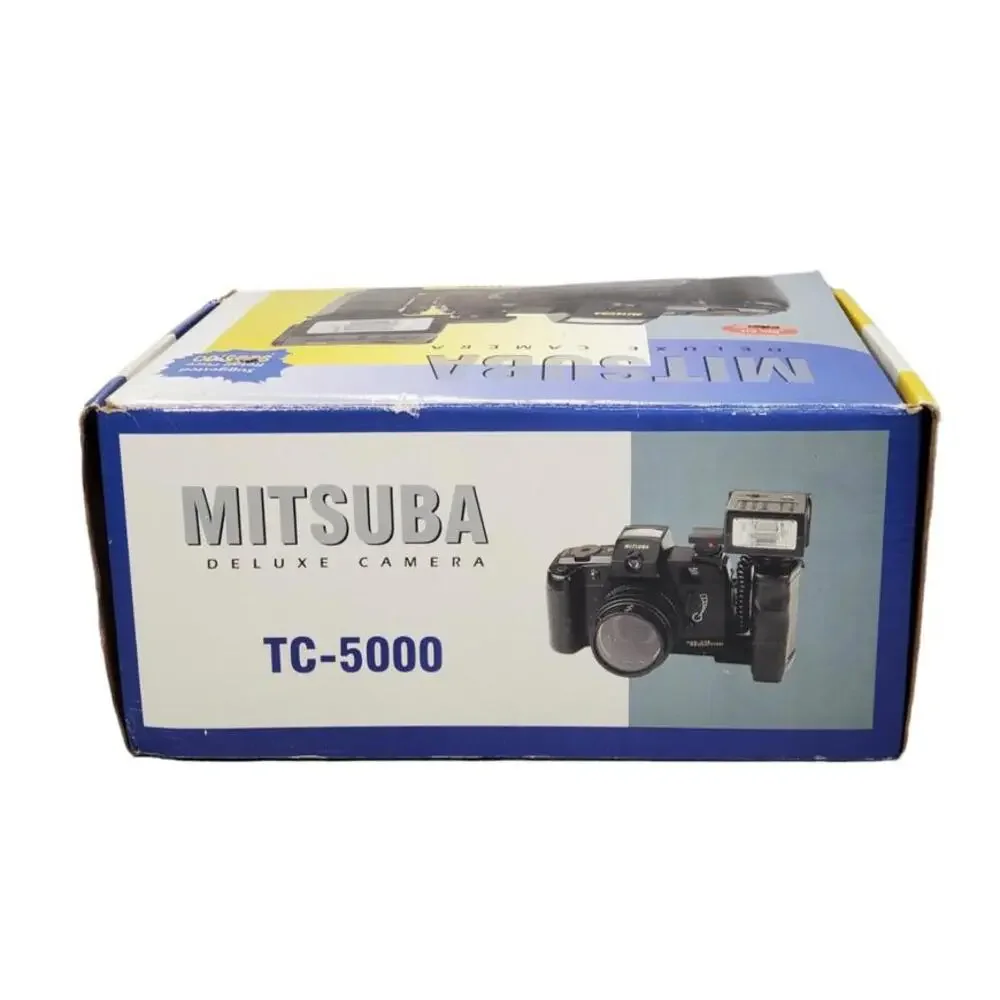 Mitsuba Deluxe Camera Model TC-5000 Self Timer Zoom Type Lens NOS NOB